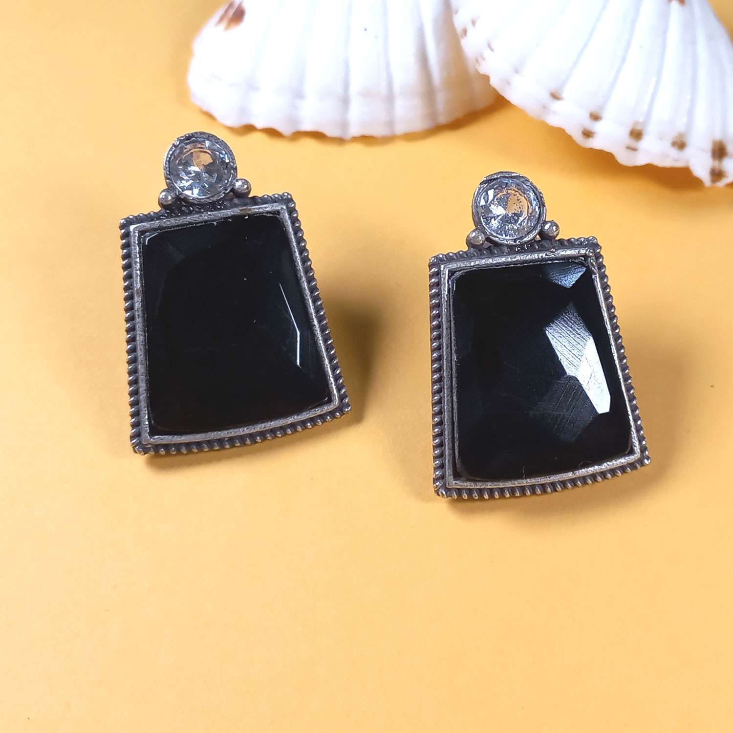 sanjog Black Earrings for Women Girls Traditional Meenakari Jhumki for  Party Jewellery : Amazon.in: Fashion